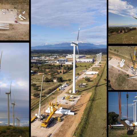 Repowering of Rivesaltes wind farm