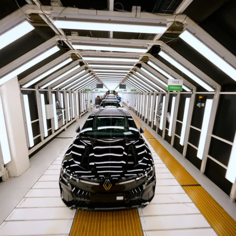 Sneak into the Renault Group EV production hub