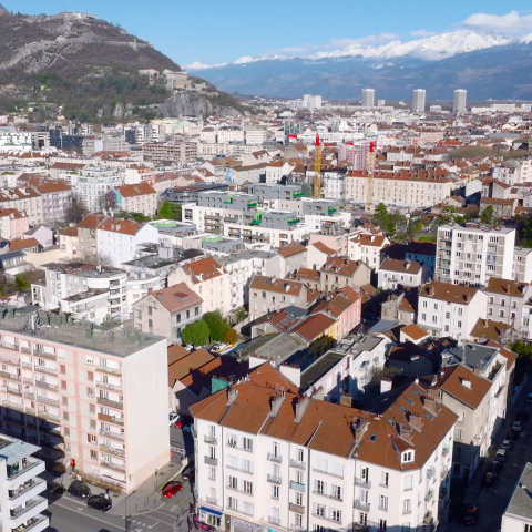 The best spots to film Grenoble by drone