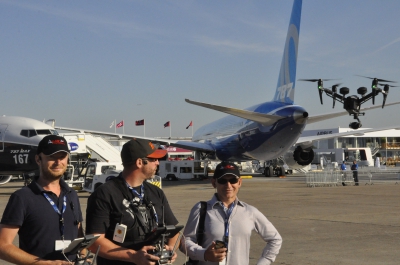 Our team at the Paris Air Show