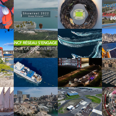 Présentation des productions et prestations drone en 2022, par Drone-Pictures Marseille