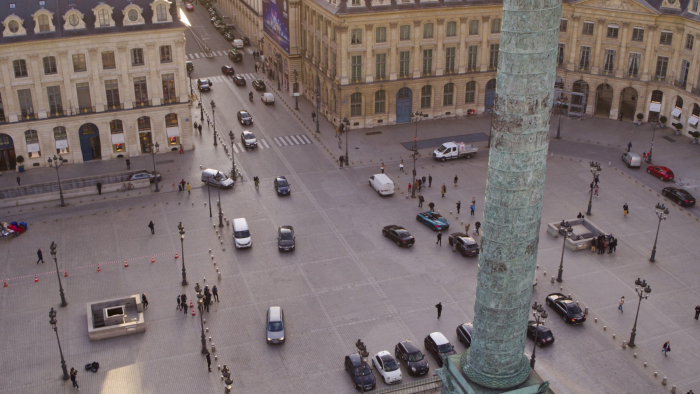 Place Vendome et la colonne Vendome à Paris vu par drone © 2067593-80-AIRBUZZ