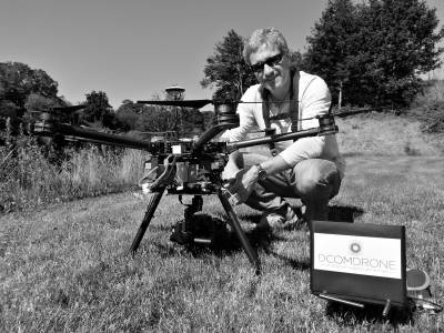 Drone DJI S900 de DCOMDRONE pour des prises de vue aérienne - Photo et Vidéo